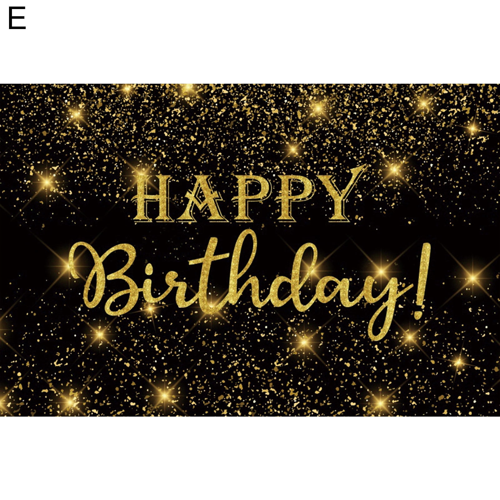 Greenhome Happy Birthday Backdrop Banner Background Cloth Photo Props ...