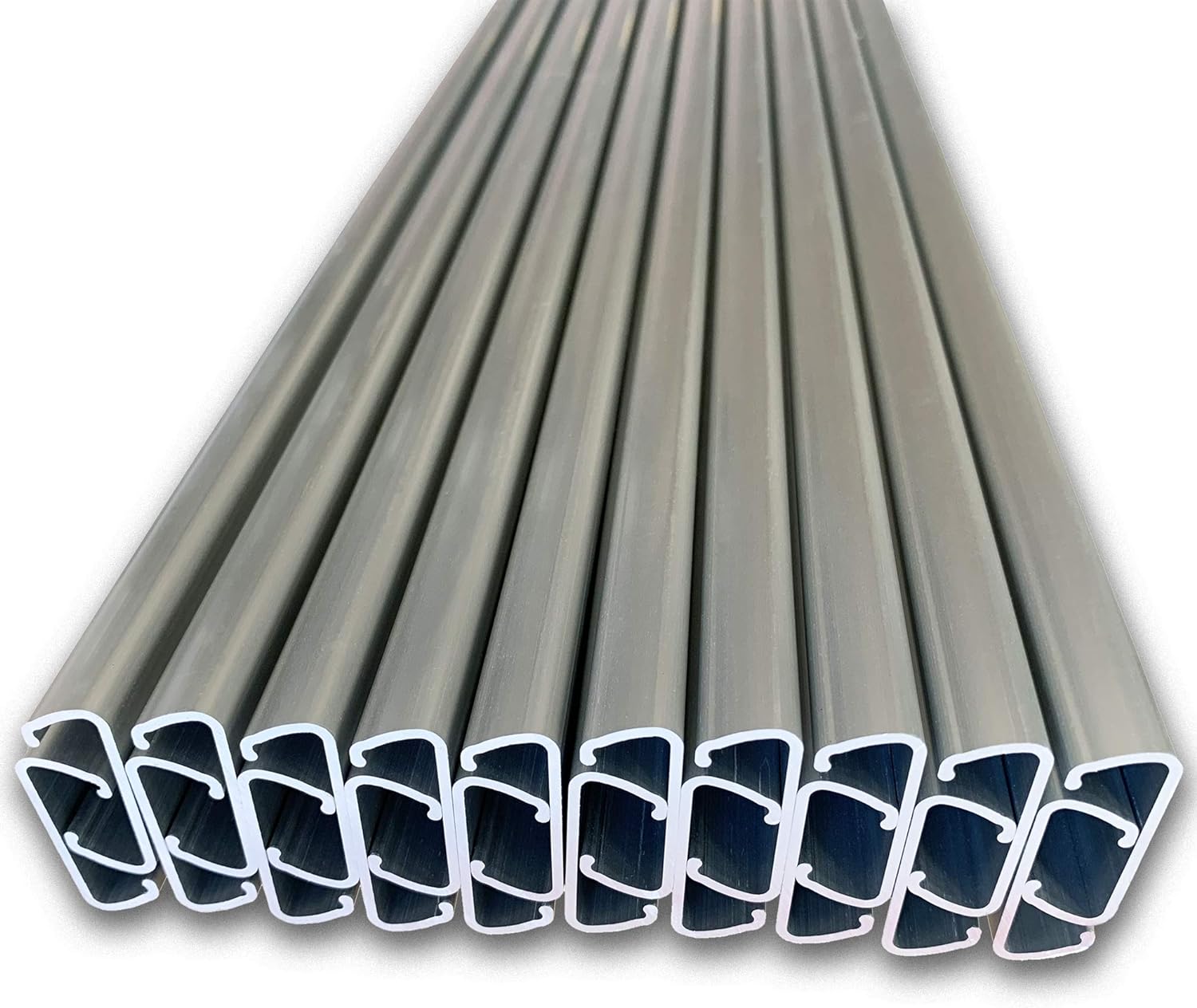 Greenhouse Aluminum Lock C Channel 6 5 Ft 50 Walmart