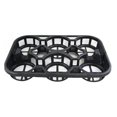 thumbnail image 2 of Greenhouse Carry Trays For 6-Pocket 1 Gallon Shuttle Pots – Sturdy, Case Of 50, Made In USA 2 of 5