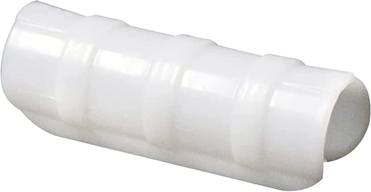 Greenhouse Clamp 20 Pack (3" Long X 3/4" Wide) White PVC Clamps For