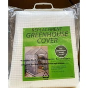 Greenhouse Cloche Replacement Cover - To Fit Frame Size  56"DX 56"W X 77"H,Walk in Outdoor Plant Gardening Greenhouse 2 Tiers 8 Shelves.