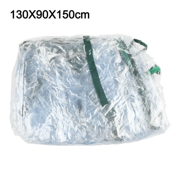 Greenhouse Cover With Rolling Shutter Door Pvc Transparent Waterproof Cover For Garden Plant Growth Supplies (Without Shelves)