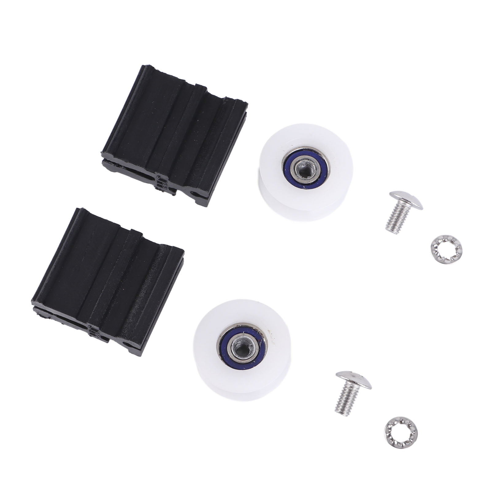 Greenhouse Door Wheel Replacement Kit 22mm Diameter