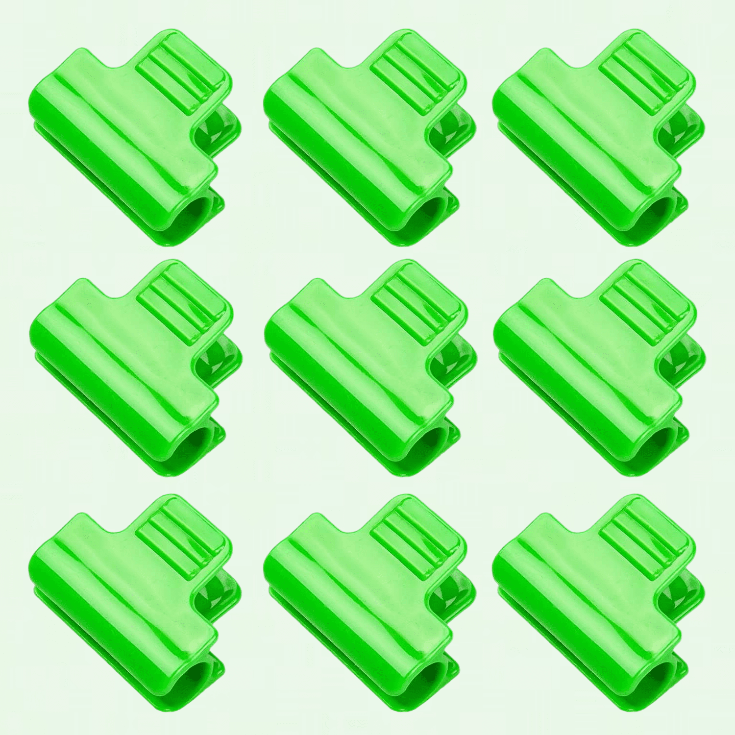 Greenhouse Film Clamps, 20 PCS Greenhouse Pipe Clamp Tunnel Hoop Clips