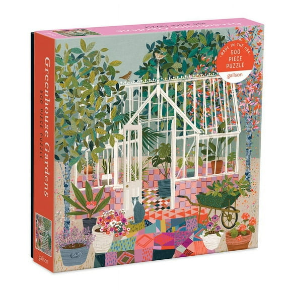 Greenhouse Gardens 500 Piece Puzzle (Jigsaw)