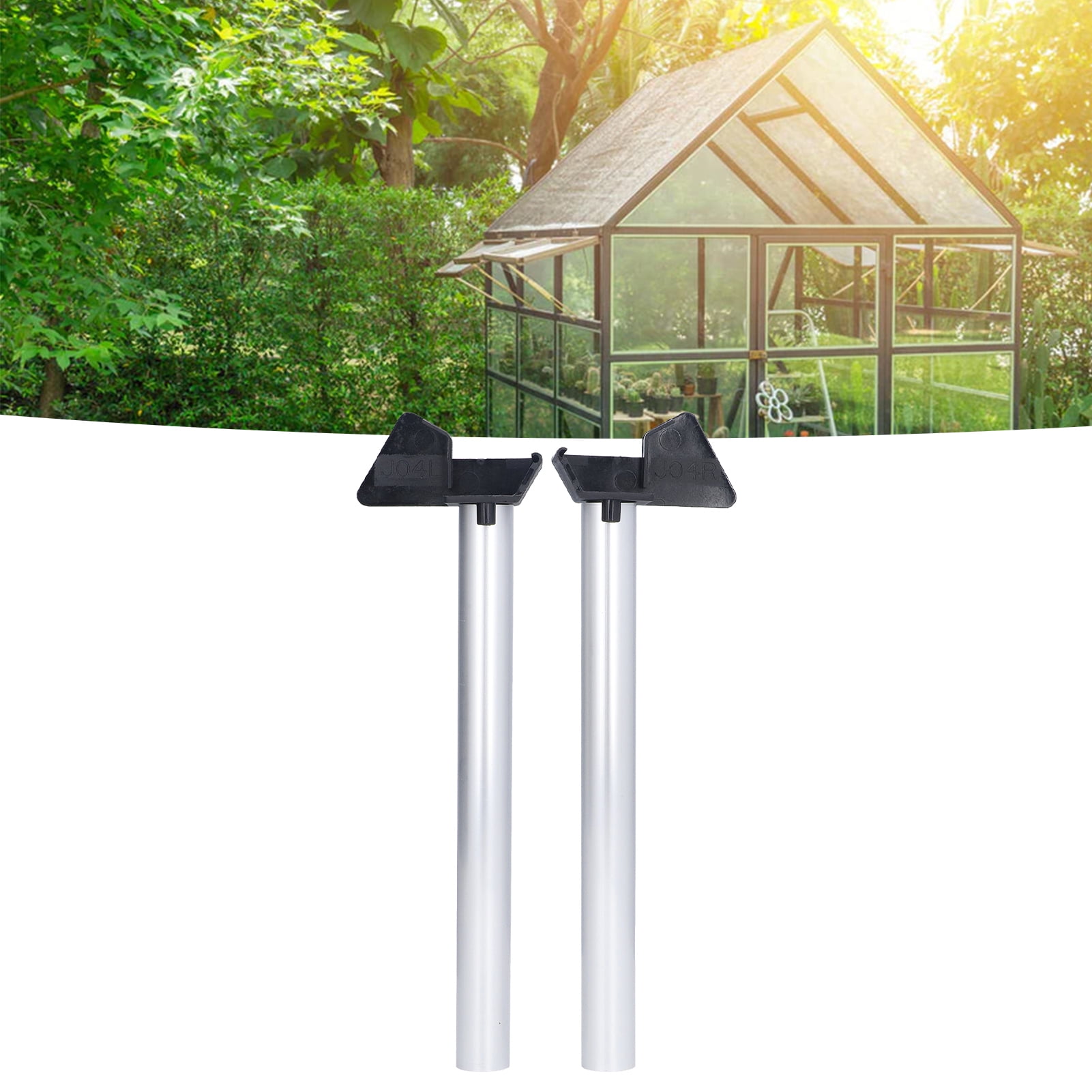 Greenhouse Gutter Drain Kit, Silver Aluminum Downpipe For Water Butt, Corrosion <span Style="background:red"><span Style="background:red"></span></span>