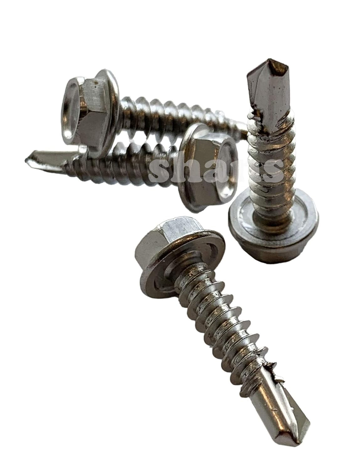 Greenhouse Lock Channel 8 X 3/4" Self Drilling Screws, (SUS 410