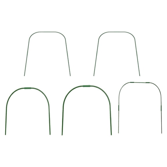 Greenhouse Plant Hoops Reusable Shed Support Tunnel for Garden Tent Vegetable Grow Tunnel Support Stand