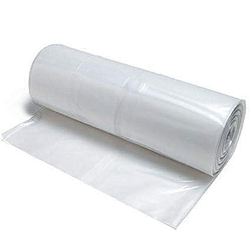 Greenhouse Plastic Film Clear Polyethylene Cover UV Resistant, 20 ft