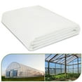 thumbnail image 1 of Greenhouse Plastic Film Sheeting Cover UV Resistant Polyethylene, Clear Replacement Greenhouse Cover for Hoop Houses, Agriculture Farm Garden Plant Protection from Freeze Frost Wind and Dust, 1 of 9