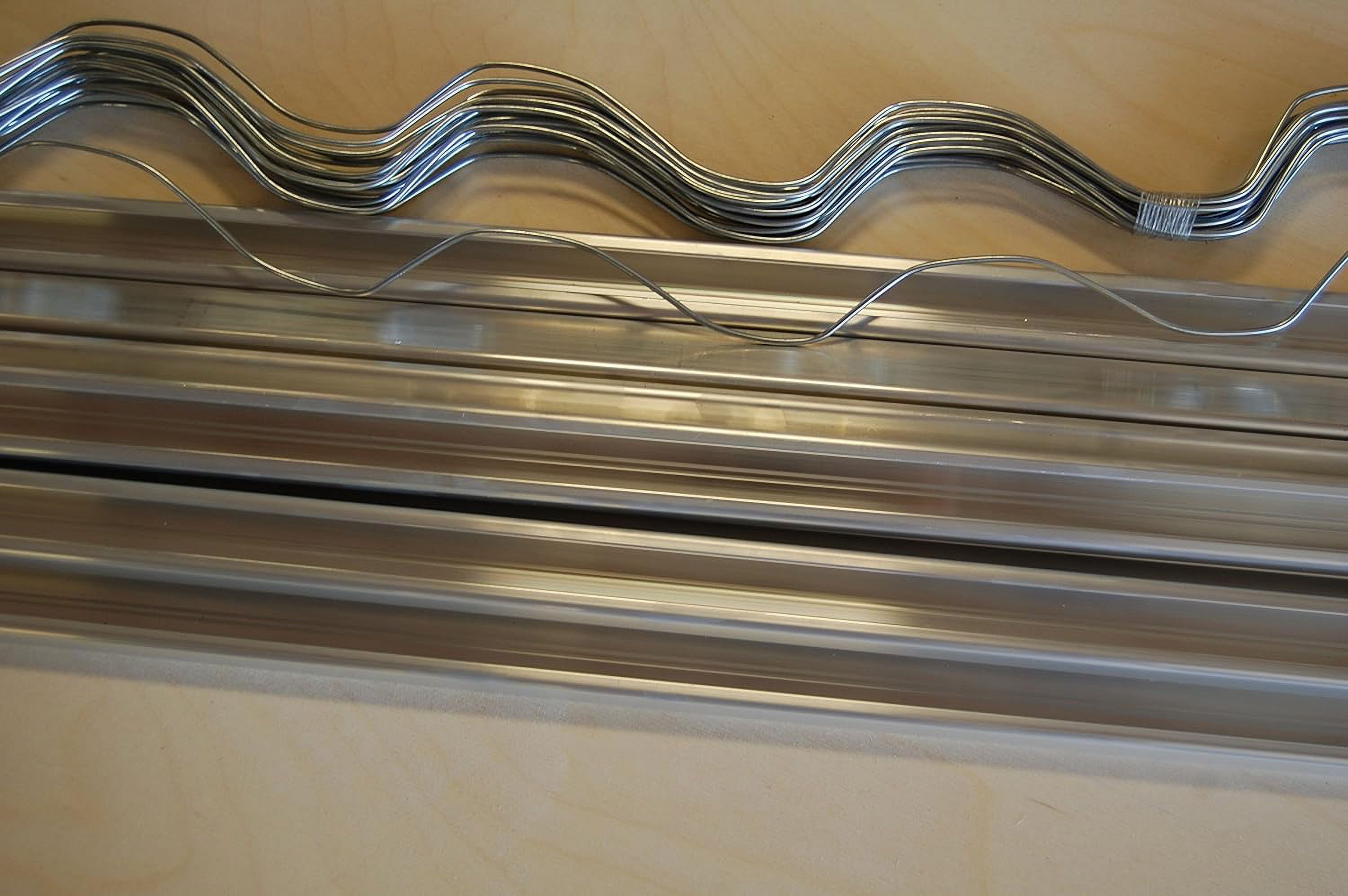 Greenhouse Spring Wire & Lock Channel/UChannel 40 Wire & 20 Channel