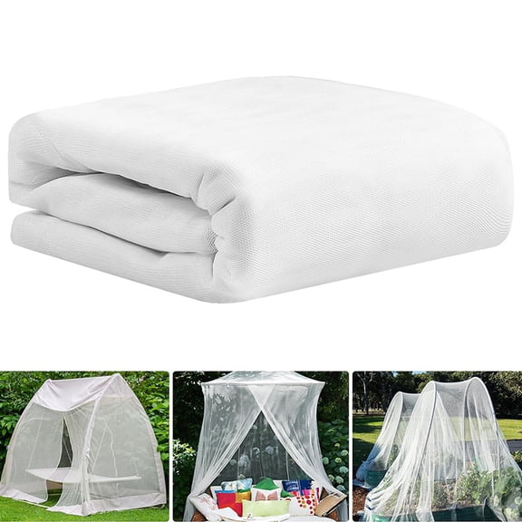 Greenhouse Vegetables Fruits Flowers Trees,10FT X 10FT Garden Netting Ultra Fine Mesh Netting Plant Cover Insect Bird Netting Barrier for Garden Row Cover for Raised Beds