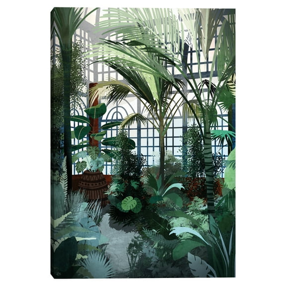 Greenhouse View II by Belle Maison Canvas Art Print