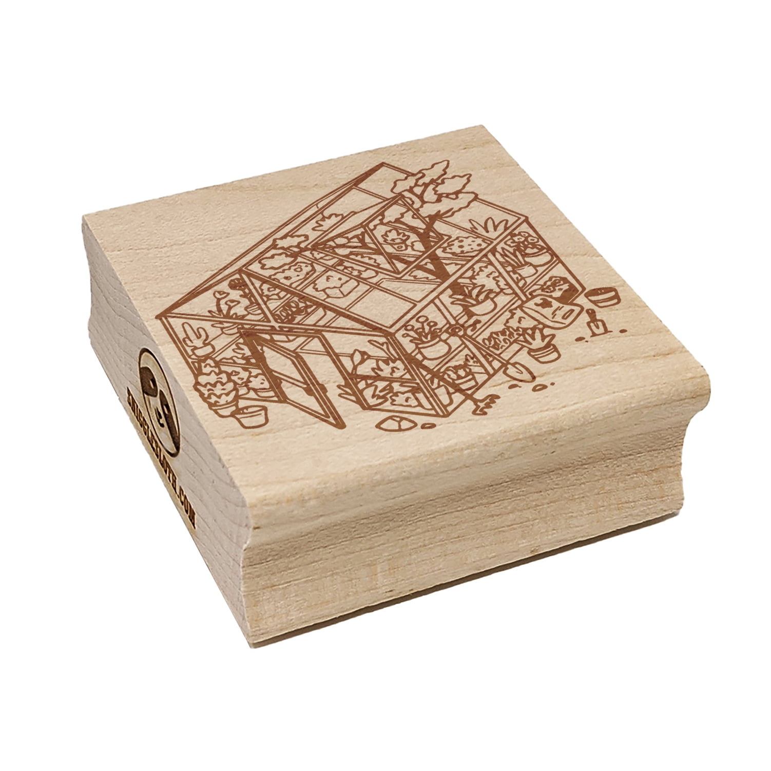 Small Peacock Rubber Stamp – 1.25in Mini Craft Stamp For Cards, Journals, Planners & DIY Projects