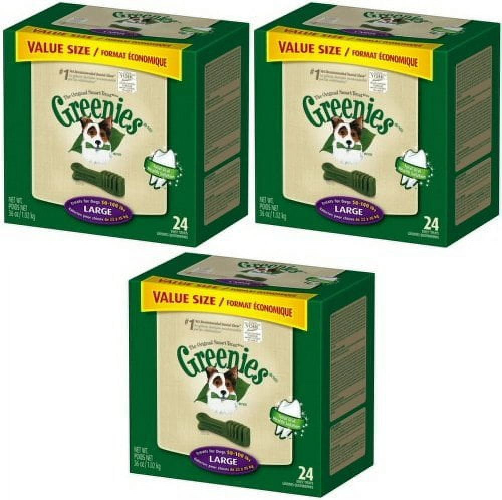 Greenies large value clearance size