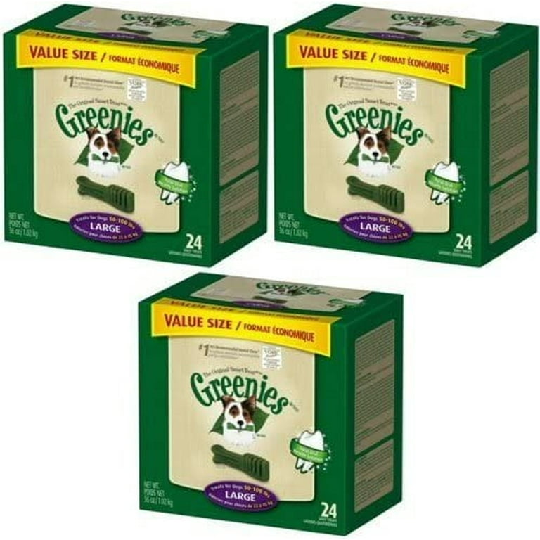 Greenies large 24 count sales