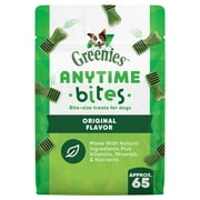Greenies Anytime Bites Original Flavor Bite-Size Dental Chew Treats for Dogs, 10.3 oz Pouch