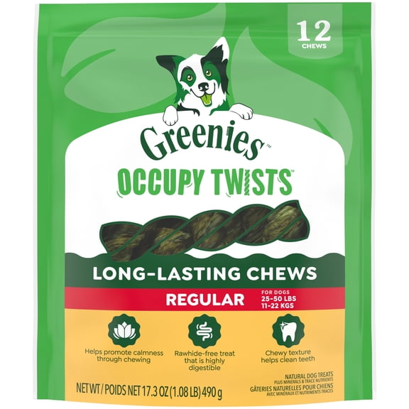 GREENIES Occupy Twist Medium Breed 12CT