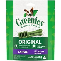 GREENIES Original Large Dental Treats, 4 Count Sample Pack