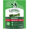 thumbnail image 1 of Greenies Original Flavor Adult Natural Dental Dog Treats Regular Size, 6 oz Pack (6 Count), 1 of 16