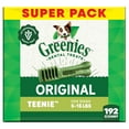 thumbnail image 1 of Greenies Original Flavor Adult Natural Dental Dog Treats Teenie Size, 54 oz Pack (192 Count), 1 of 13