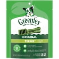 thumbnail image 1 of Greenies Original Flavor Adult Natural Dental Dog Treats Teenie Size, 6 oz Pack (22 Count), 1 of 16