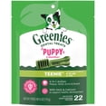 thumbnail image 1 of Greenies Natural Dental Puppy Treats Teenie Size, Chicken Flavor, 6 oz Pack (22 Count), 1 of 13