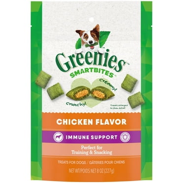 Greenies Smartbites Chicken Treats for Dogs, 8 oz Pouch ( 5 Pouch )