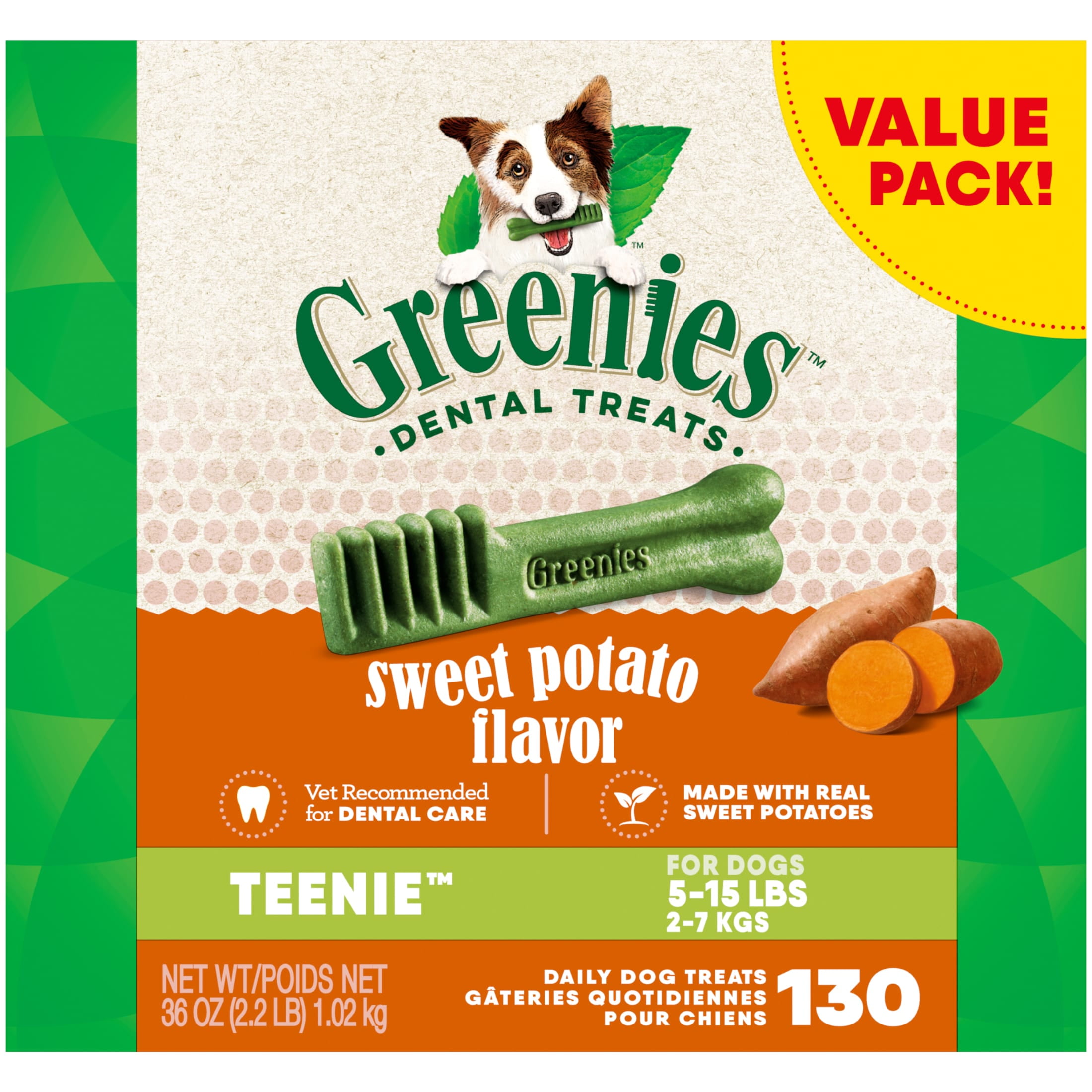 Free Shipping! GREENIES Natural Dog Dental Treats for Small Breeds