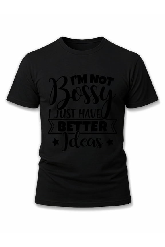 Better Ideas T-Shirt Mens t shirt black elegant top Weekend casual wear Casual sportswear Original Unisex Shirt Crewneck tshirts