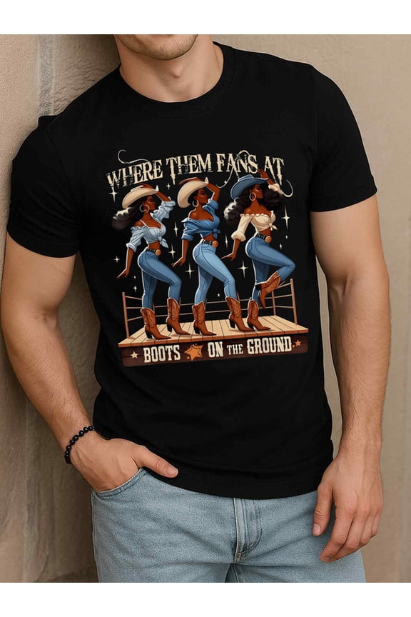 Boots on the Ground Tee Men t-shirt black gifts limited edition Casual sportswear Spring and summer clothing Funny Unisex Shirt Graphic Tee tshirts