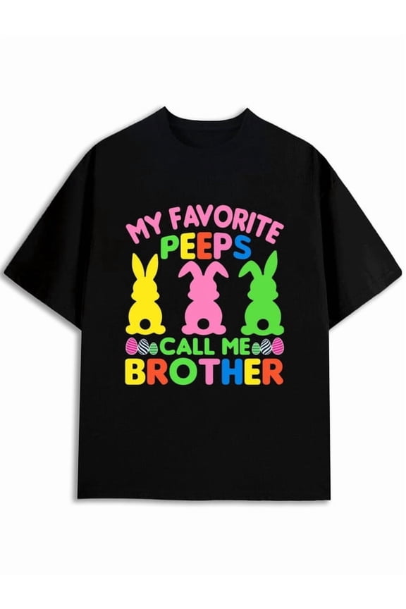 Chillin' with My Peeps T-Shirt graphic t shirts Men's gifts 2026 limited edition black Everyday and weekend wear Spring and summer clothing perfect for summer outdoor activities