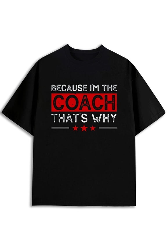 Coach's Pride Tee Men's Soccer Fan black Unique designs, summer prints Hip-hop street style World Cup 2026 gift Casual Unisex Shirt Crewneck tshirts