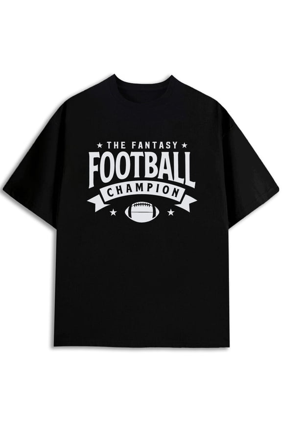 FantasyChampTee Men World Cup black Wearable year-round Unique designs, summer prints World Cup gift Casual Unisex Shirt Graphic tshirts