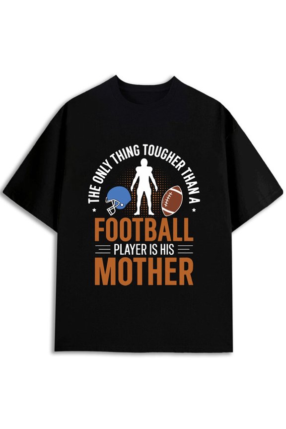 Football Mom Pride Tee men's comfort colors tshirt black short gifts Cool shirts, Funny shirts, t shirt Retro Unisex Shirt Short Sleeve tshirts