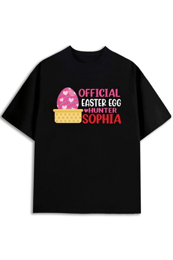 Official Easter Egg Hunter Tee graphic t shirts Mens gifts graphic tees pack black Perfect for exercise perfect for summer outdoor activities and leisure wear Spring and summer