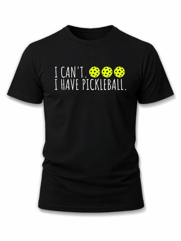 Pickleball Fan T-Shirt mens t shirt black elegantly limited edition Breathable fabric, round neck, short sleeves Basic Unisex Shirt Graphic tshirts