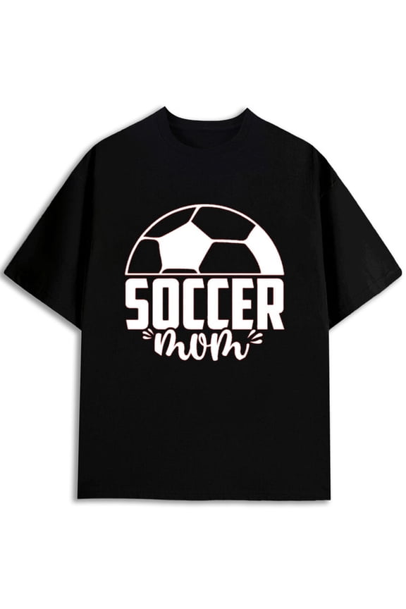 Soccer Mom Tee Men's FIFA World Cup black spring and summer clothing Hip-hop street style World Cup 2026 gift Fashion Unisex Shirt Crewneck tshirts