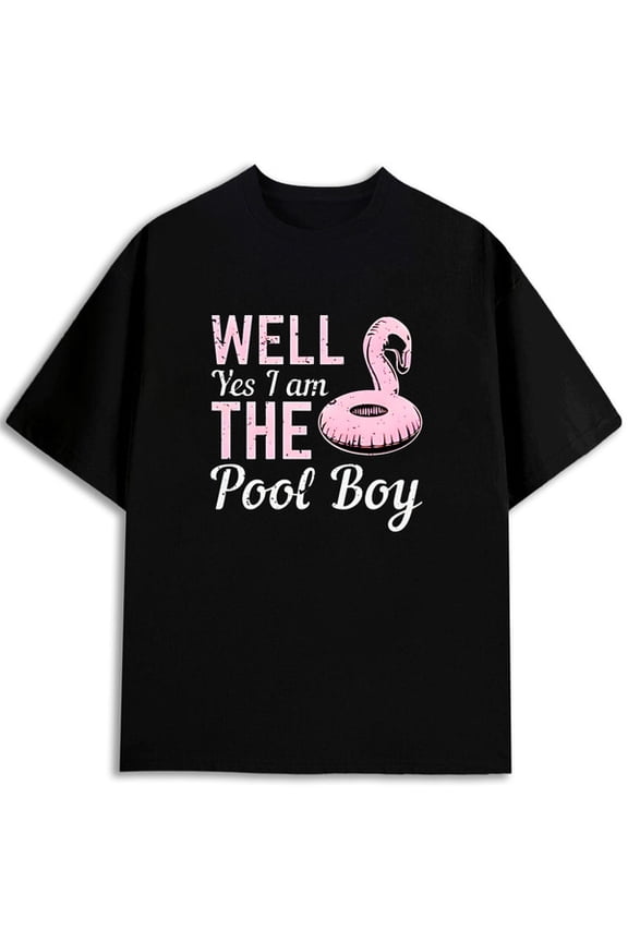 Pool Boy Float Tee for men t shirts black limited edition 2026 Cool shirts, Funny shirts, t shirt Unique Design Unisex Shirt Graphic Tee tshirts