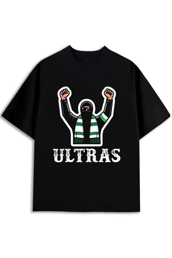 Ultras Fan Tee for men Soccer Fan black Stylish summer outerwear summer and spring season World Cup 2026 gift Retro Unisex Shirt Short Sleeve tshirts