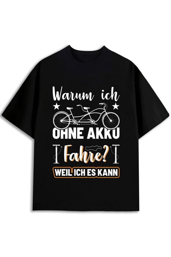 Vintage Cyclist's Pride T-shirts Men's elegant high quality top black Soft & comfortable Everyday wear, suitable for the office, dates,and going out Hip-hop street-style Perfect