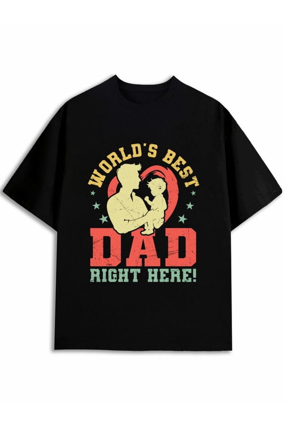 World's Best Dad Tee men Crew neck T-shirts black 2026 summer Backyard BBQ Weekend T-Shirt Basic Unisex Shirt Graphic tshirts Original Unisex Shirt Printed tshirts