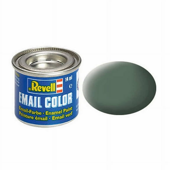 Greenish Grey Matt Enamel Paint 14ml (.47oz) Tinlet Revell