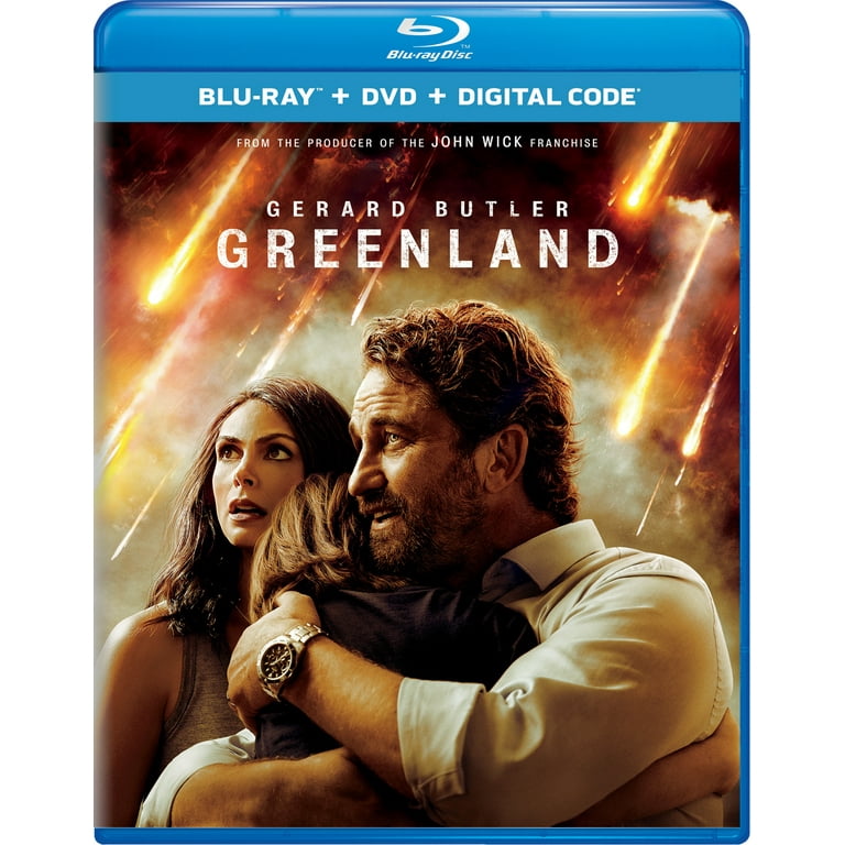 Greenland Blu-ray DVD, PG-13 Action Adventure Movie, Universal