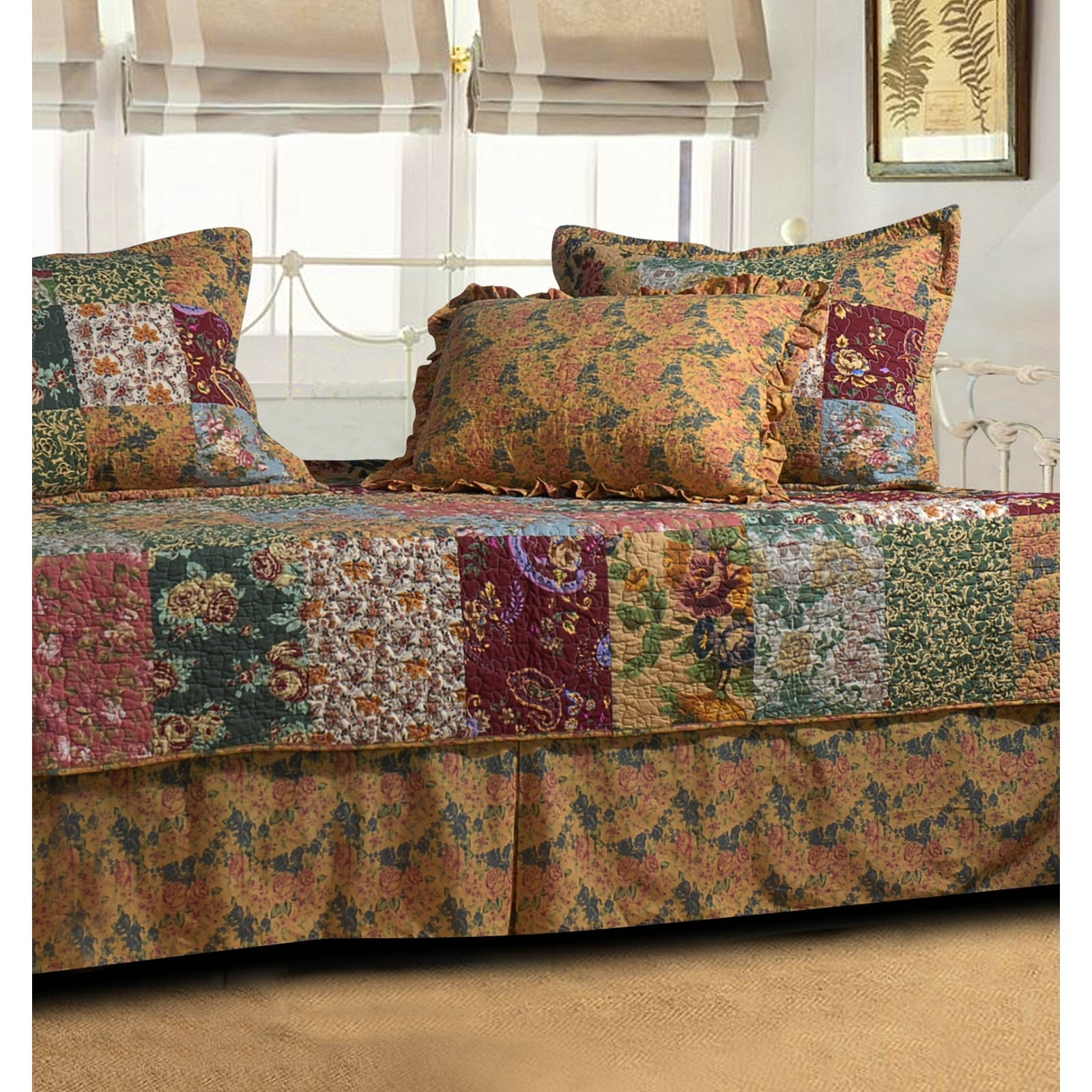 Greenland Home Fashions Antique Chic 5-piece Daybed Set