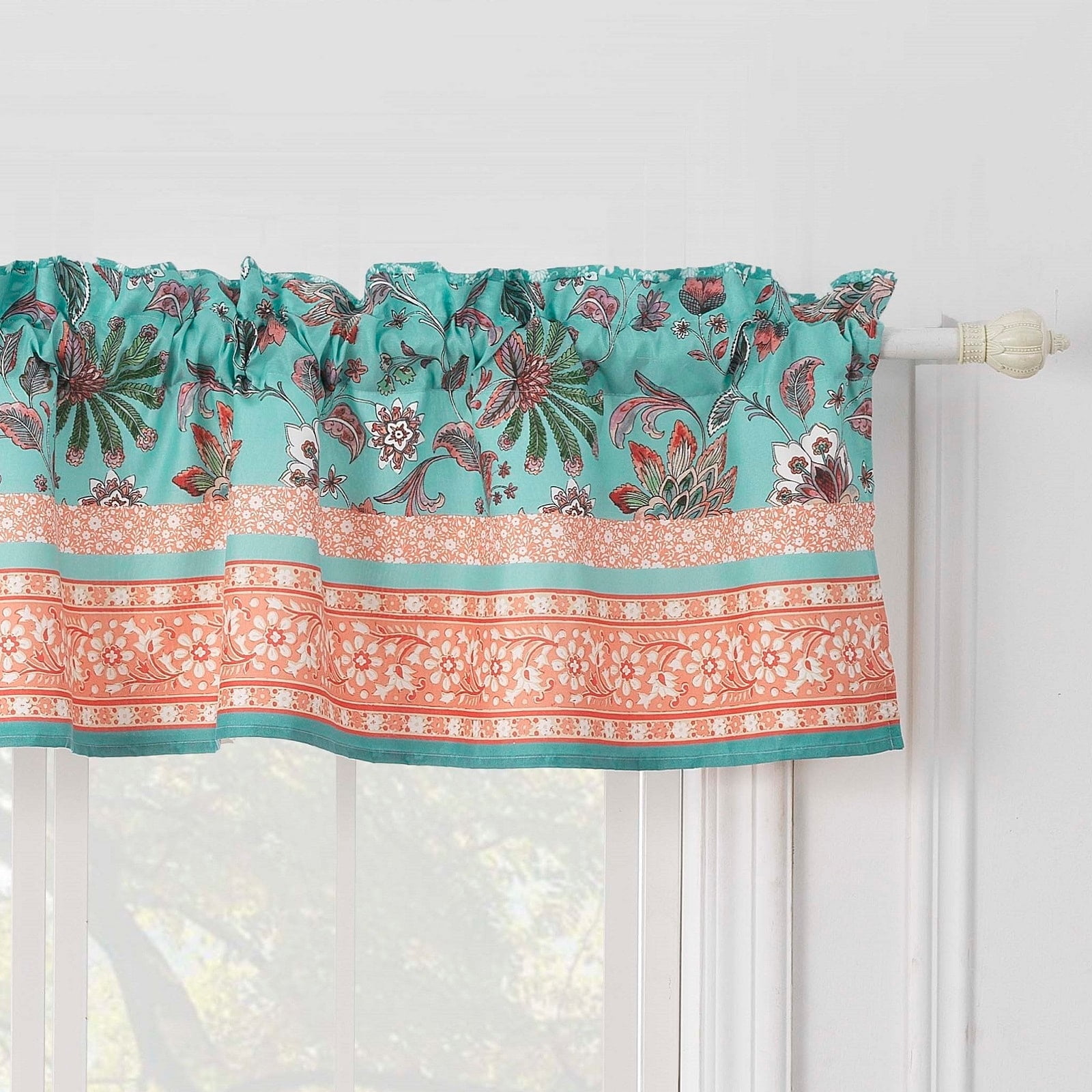 Greenland Home Überwurfdecke 127x152 Cm – Barfuß-Bungalow, Südwest-Stil, Wendbar, Saphir