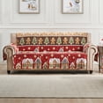 thumbnail image 1 of Greenland Home Fashions Gingerbread Lane Reversible Holiday Furniture Cover - Sofa Protector, 1 of 8