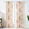 thumbnail image 1 of Greenland Home Fashions Grace Traditional Farmhouse Floral Curtain Panels, Set of Two 84" Long x 42" Wide, With Tiebacks, 1 of 5