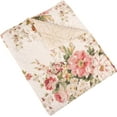 thumbnail image 1 of Greenland Home Fashions Grace Traditional Farmhouse Floral Throw Blanket, 1 of 5