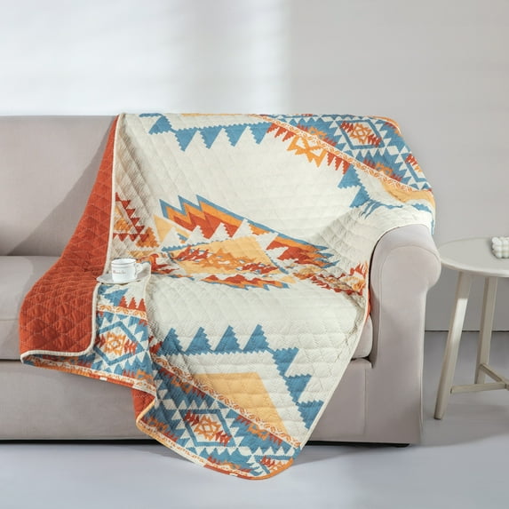 Greenland Home Fashions Horizon Southwestern Native, Throw Blanket